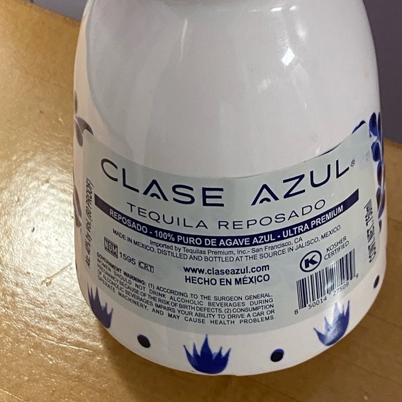 COPY - Clase Azul Reposado Tequila - Empty Ceramic Bottle - Picture 7 of 7